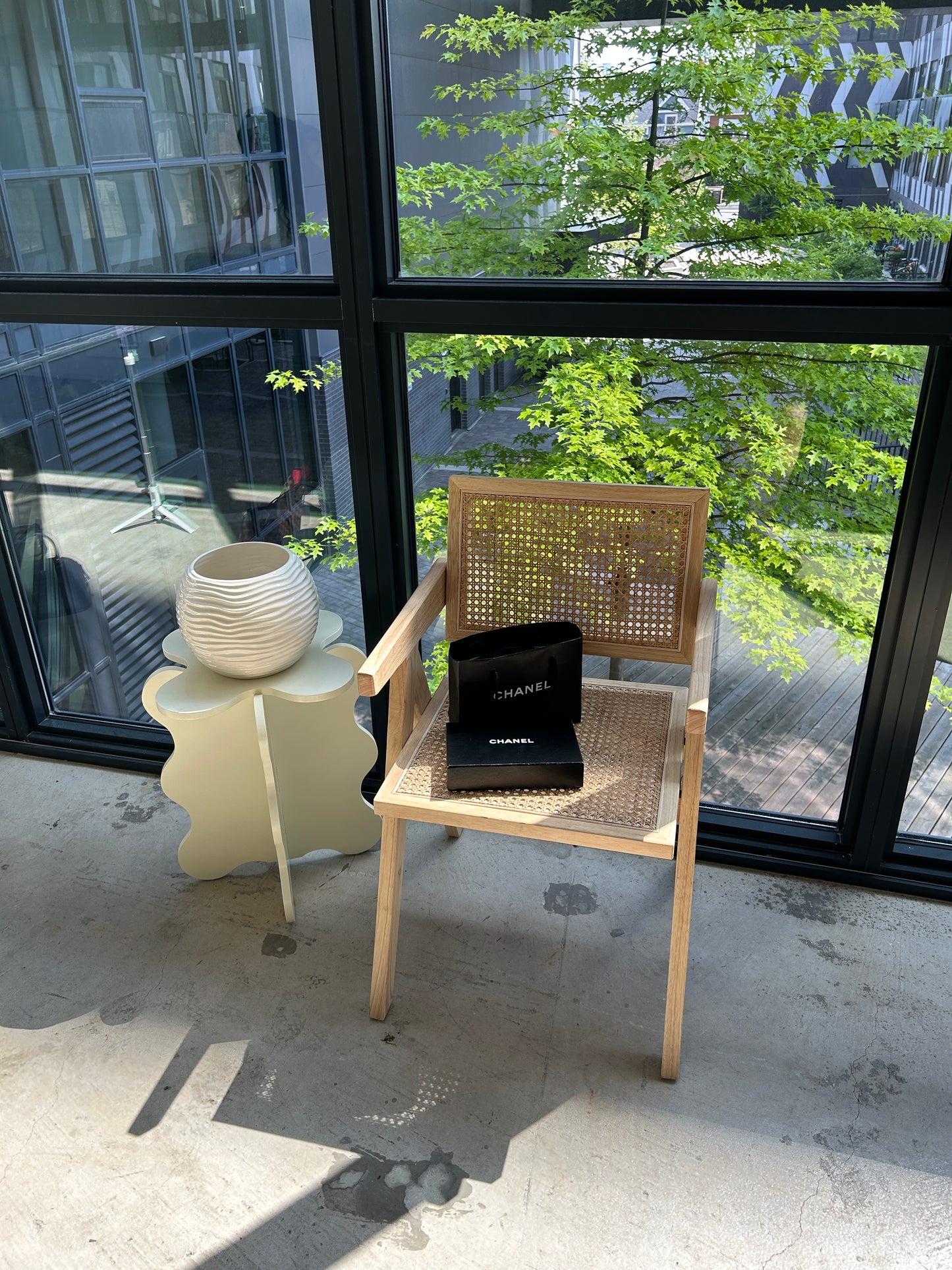 Chanel Classic Quilted Wallet Black Patent Leather