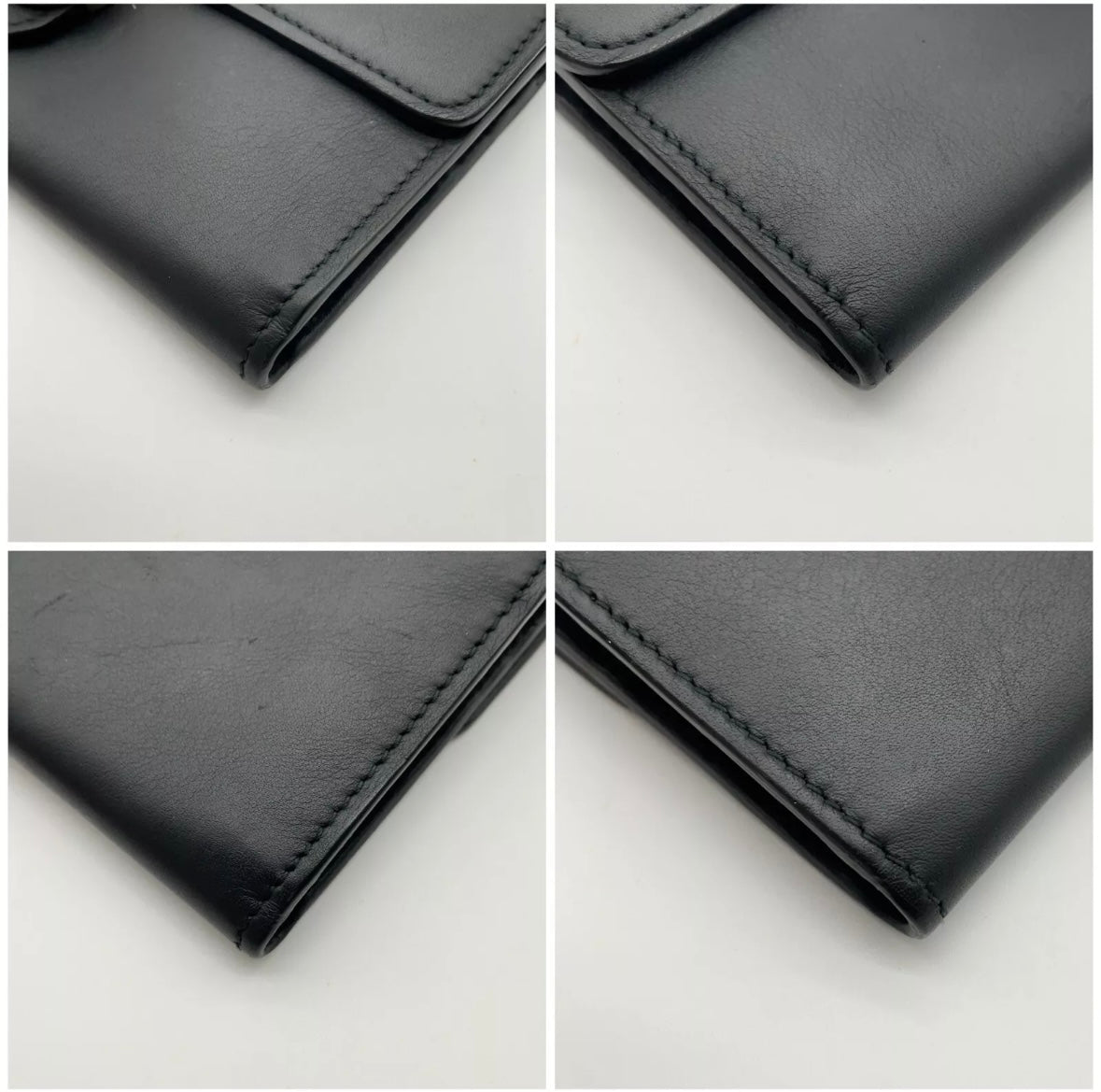 Gucci Interlocking G Logo Leather Continental Wallet
