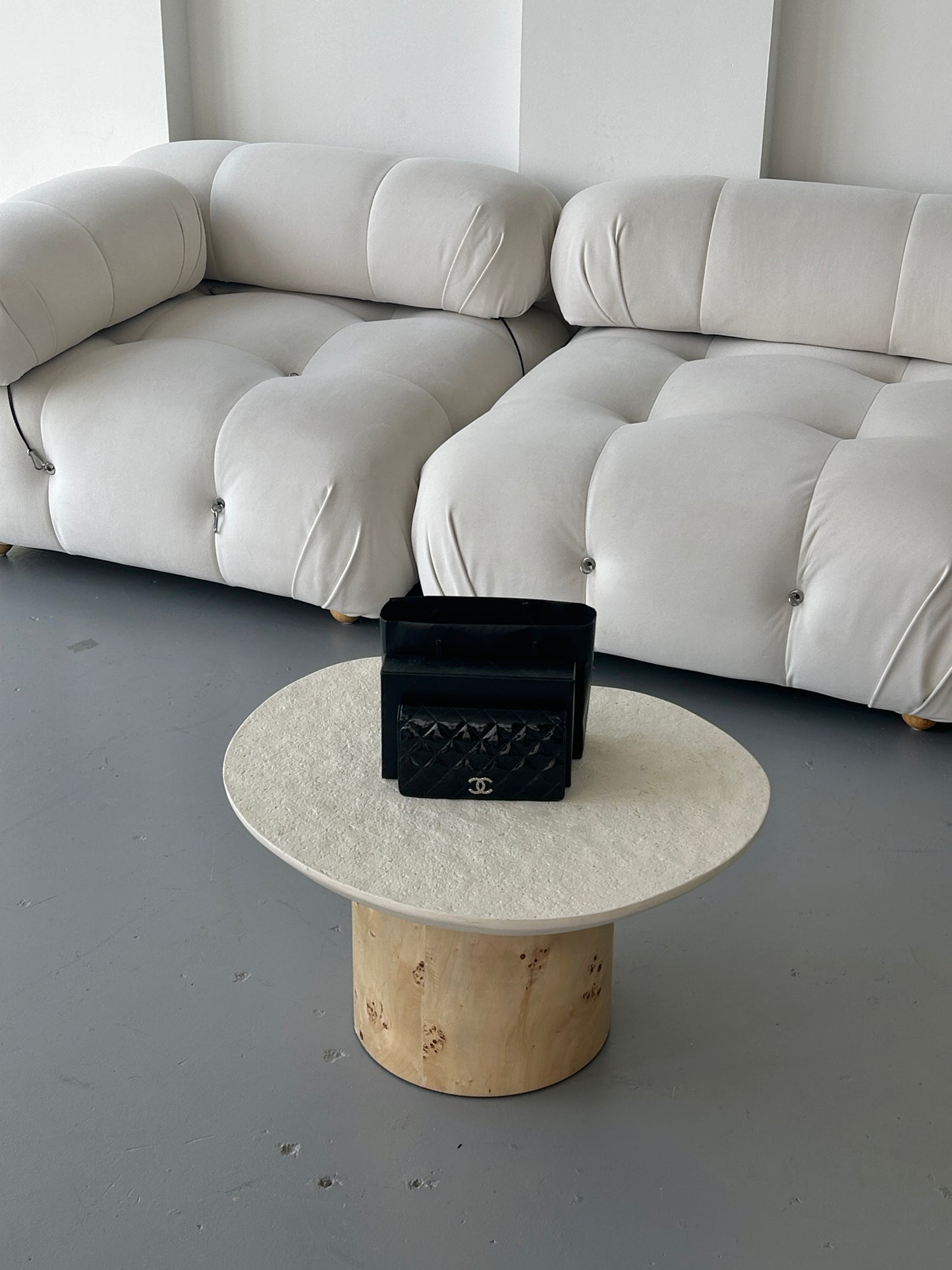 Chanel Classic Quilted Wallet Black Patent Leather