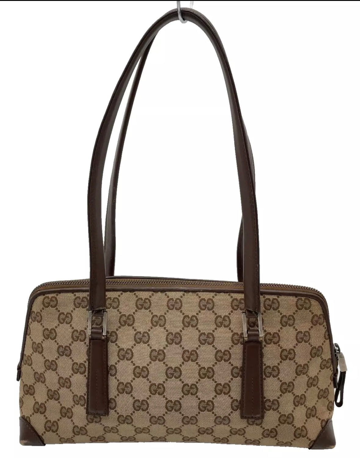 Gucci Boston Monogram Shoulder Bag