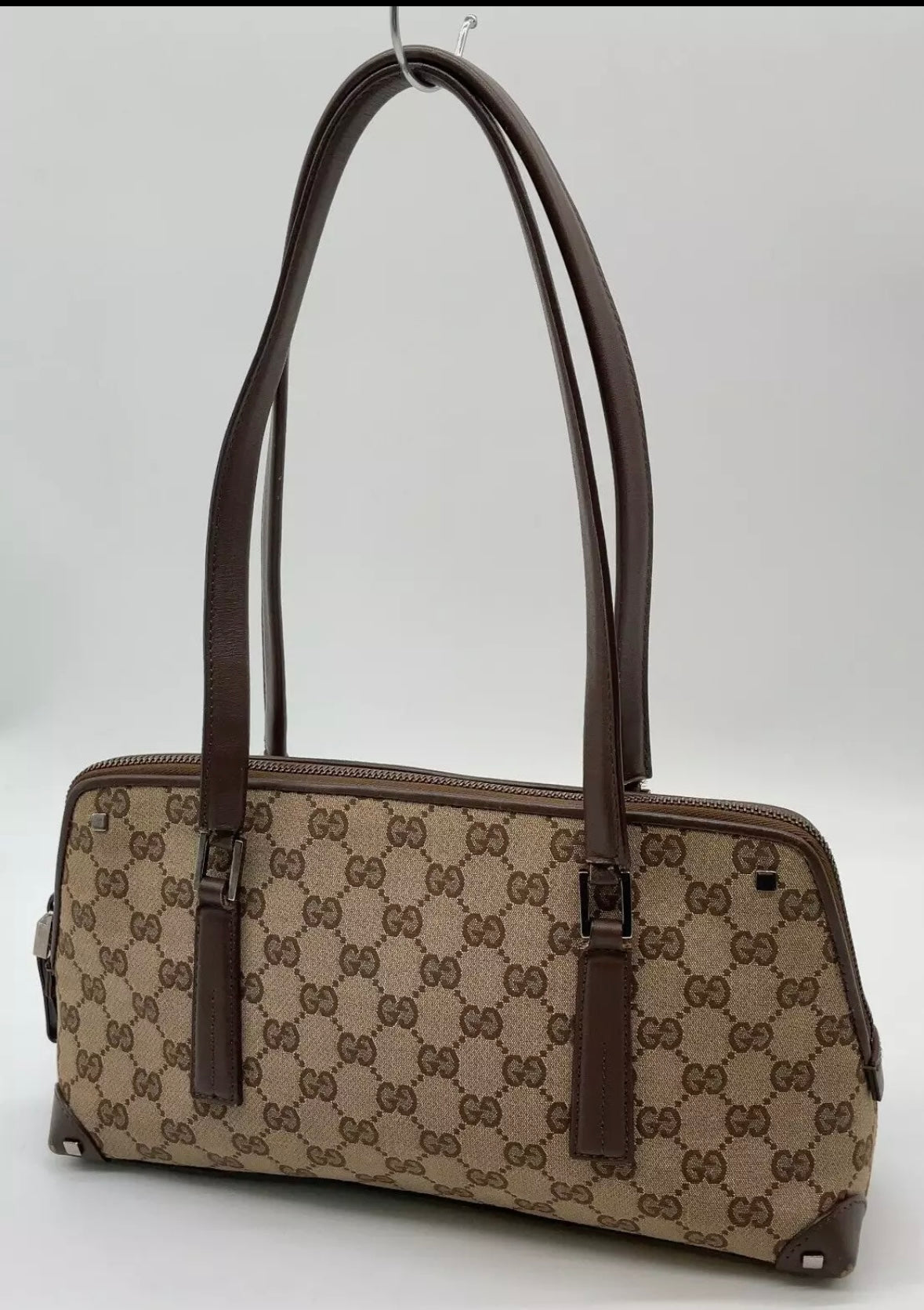 Gucci Boston Monogram Shoulder Bag
