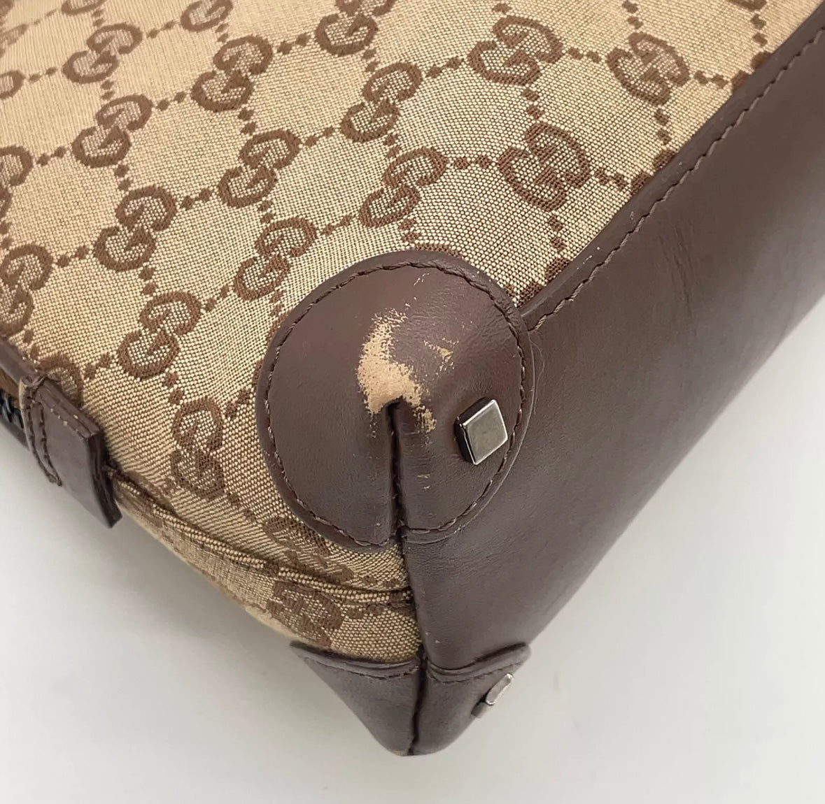 Gucci Boston Monogram Shoulder Bag