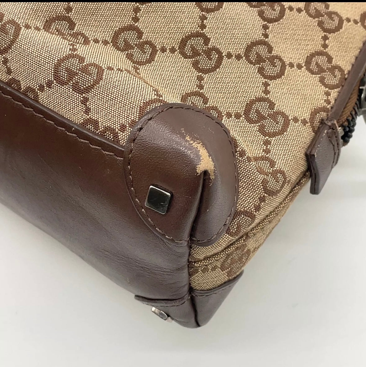 Gucci Boston Monogram Shoulder Bag